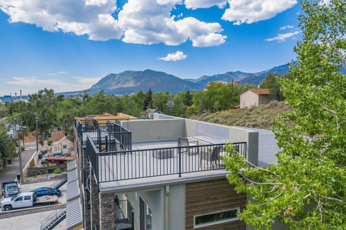 4BD Home w Rooftop Patio Fire Pit&Mountain Views Colorado Springs Esterno foto